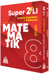 Örnek Akademi 8. Sınıf Matematik Süper İkili Çalışma Fasikülleri Seti Örnek Akademi Yayınları - Örnek Akademi Yayınları kitap kapağı