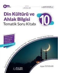 Palme 10. Sınıf Din Kültürü ve Ahlak Bilgisi Joker Tematik Soru Kitabı Palme Yayınları