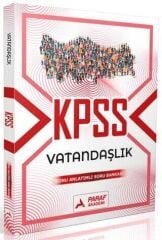 Paraf Akademi KPSS Vatandaşlık Konu Anlatımlı Soru Bankası Paraf Akademi Yayınları