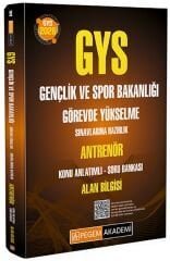 Pegem 2026 GYS Gençlik ve Spor Bakanlığı Antrenör Konu Anlatımlı Soru Bankası Çözümlü Görevde Yükselme Pegem Akademi Yayınları