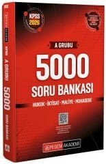 Pegem 2026 KPSS A Grubu 5000 Soru Bankası Pegem Akademi Yayınları