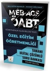 Pelikan ÖABT MEB-AGS Özel Eğitim Öğretmenliği Soru Bankası Çözümlü - Enver Seçgin Pelikan Yayınları