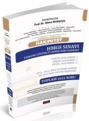 Savaş 2026 HAKİMİYET HMGS Orijinal Çıkmış Soru Bankası Çözümlü - Ahmet Nohutçu Savaş Yayınları
