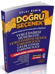 Savaş 2026 DOĞRU SEÇENEK Vergi Dairesi Müdür ve Yardımcılığı, Gelir Uzman Yardımcılığı Hazırlık Kitabı 20. Baskı - Celal Demir Savaş Yayınları