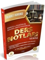 Savaş 2026 HUKAL HMGS Hakimlik Ticaret Hukuku Ders Notları Savaş Yayınları