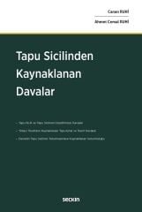 Seçkin Tapu Sicilinden Kaynaklanan Davalar - Canan Ruhi, Ahmet Cemal Ruhi Seçkin Yayınları