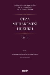 Seçkin Ceza Muhakemesi Hukuku Cilt-2 - Bahri Öztürk Seçkin Yayınları