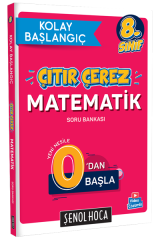 Şenol Hoca 8. Sınıf Çıtır Çerez Matematik Soru Bankası Şenol Hoca Yayınları
