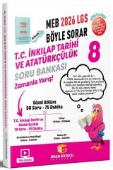 Sinan Kuzucu 2026 8. Sınıf LGS TC İnkılap Tarihi ve Atatürkçülük Soru Bankası Çözümlü Sinan Kuzucu Yayınları