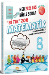 Sinan Kuzucu 2026 8. Sınıf LGS Matematik Bi Tık Zor Soru Bankası Sinan Kuzucu Yayınları