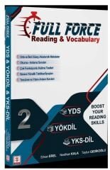 Tercih Kitabevi YDS YÖKDİL YKSDİL FULL FORCE Reading and Vocabulary-2 - Erkan Erel, Neslihan Kala, Tayfun Gedikoğlu Tercih Kitabevi