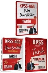 Tonyukuk 2026 KPSS Tarih Video Ders Notları + Soru Bankası + 18 Deneme 3 lü Set - Yasin Korkut Tonyukuk Yayıncılık