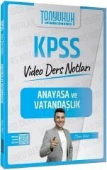 Tonyukuk 2026 KPSS Anayasa ve Vatandaşlık Video Ders Notları - Cihan Polat Tonyukuk Yayıncılık