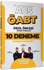 Tonyukuk ÖABT MEB-AGS Okul Öncesi Öğretmenliği 10 Deneme Çözümlü - Yasin Korkut Tonyukuk Yayıncılık