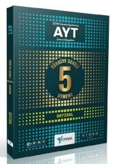 Toprak YKS AYT Sayısal E-RAY 5 Deneme Toprak Yayıncılık