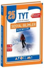 Apotemi YKS TYT Sosyal Bilimler 25 Deneme Çözümlü Apotemi Yayınları