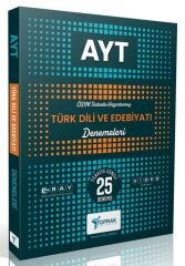 Toprak YKS AYT Türk Dili ve Edebiyatı RAY 25 Deneme Toprak Yayıncılık