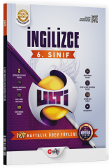 Ulti Yayınları 6. Sınıf İngilizce Ulti HÖF Haftalık Ödev Föyleri Ulti Yayınları
