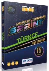 Yanıt YKS TYT Türkçe Sprint 15 Deneme Video Çözümlü Yanıt Yayınları