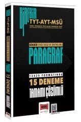 Yargı 2026 YKS TYT AYT MSÜ Paragraf Birebir 15 Deneme Çözümlü Yargı Yayınları