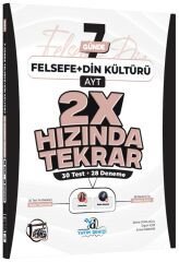 Yayın Denizi YKS AYT Felsefe, Din Kültürü ve Ahlak Bilgisi 7 Günde 2x Hızında Tekrar Yayın Denizi Yayınları