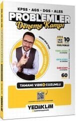 Yediiklim 2026 KPSS MEB-AGS ALES DGS Problemler 60 Deneme Kampı Çözümlü - Mehmet Bilge Yıldız Yediiklim Yayınları