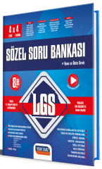 Yeni Tarz 8. Sınıf LGS Sözel Soru Bankası Yeni Tarz Yayınları