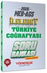 Yönerge 2026 MEB-AGS Türkiye Coğrafyası İlelebet Soru Bankası Çözümlü Yönerge Yayınları