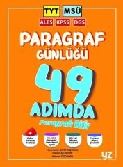 YZ Yayınları TYT KPSS MSÜ ALES DGS 49 Günde Paragrafın Günlüğü Soru Bankası YZ Yayınları