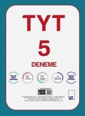 YZ Yayınları YKS TYT 5 Deneme YZ Yayınları