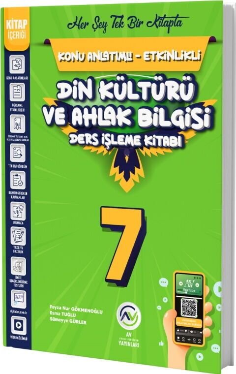 AV 7.SINIF DERS İŞLEME KİTABI DİN KÜLTÜRÜ - 2026
