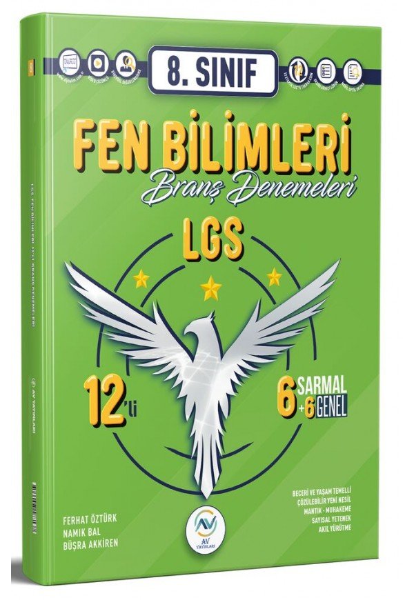 8.SINIF AV LGS DENEME 12 Lİ FEN BİLİMLERİ - 25-26