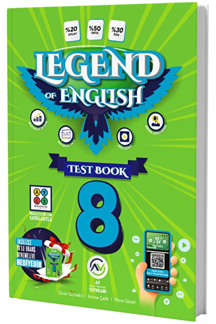 AV 8.SINIF LEGEND OF ENGLİSH PRATİCE BOOK - 2026