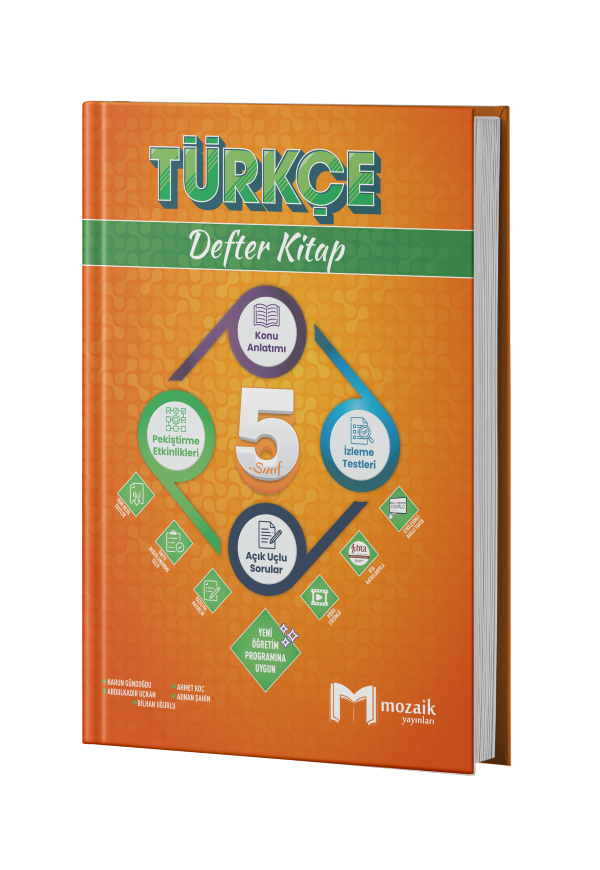 5.SINIF MOZAİK FASİKÜL DEFTER TÜRKÇE - 2026