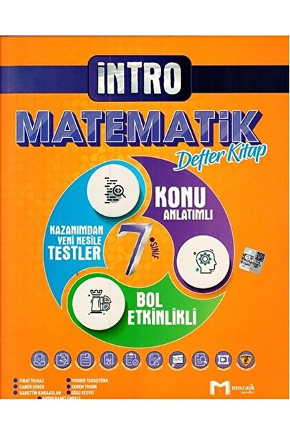 7.SINIF MOZAİK DEFTER MATEMATİK - 2025-26