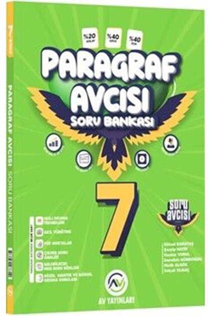 AV 7.SINIF SORU BANKASI PARAGRAF - 2026