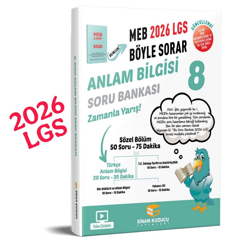 AV 8.SINIF PREMİUM S.B. ANLAM BİLGİSİ - 2026