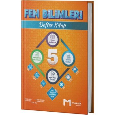 5.SINIF MOZAİK FASİKÜL DEFTER FEN BİLİMLERİ - 2026