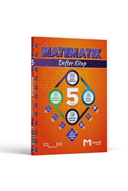 5.SINIF MOZAİK FASİKÜL DEFTER MATEMATİK - 2026