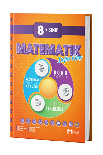 8.SINIF MOZAİK FASİKÜL DEFTER MATEMATİK - 2026