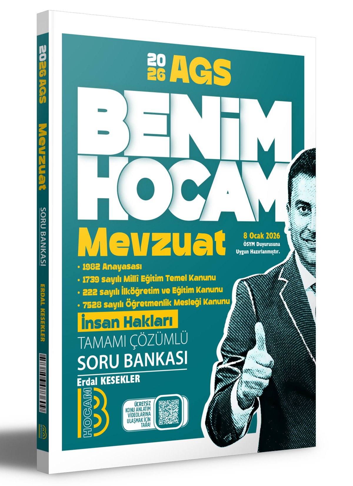 2026 KPSS AGS Mevzuat Tamamı Çözümlü Soru Bankası(RAMAZAN YETGİN)