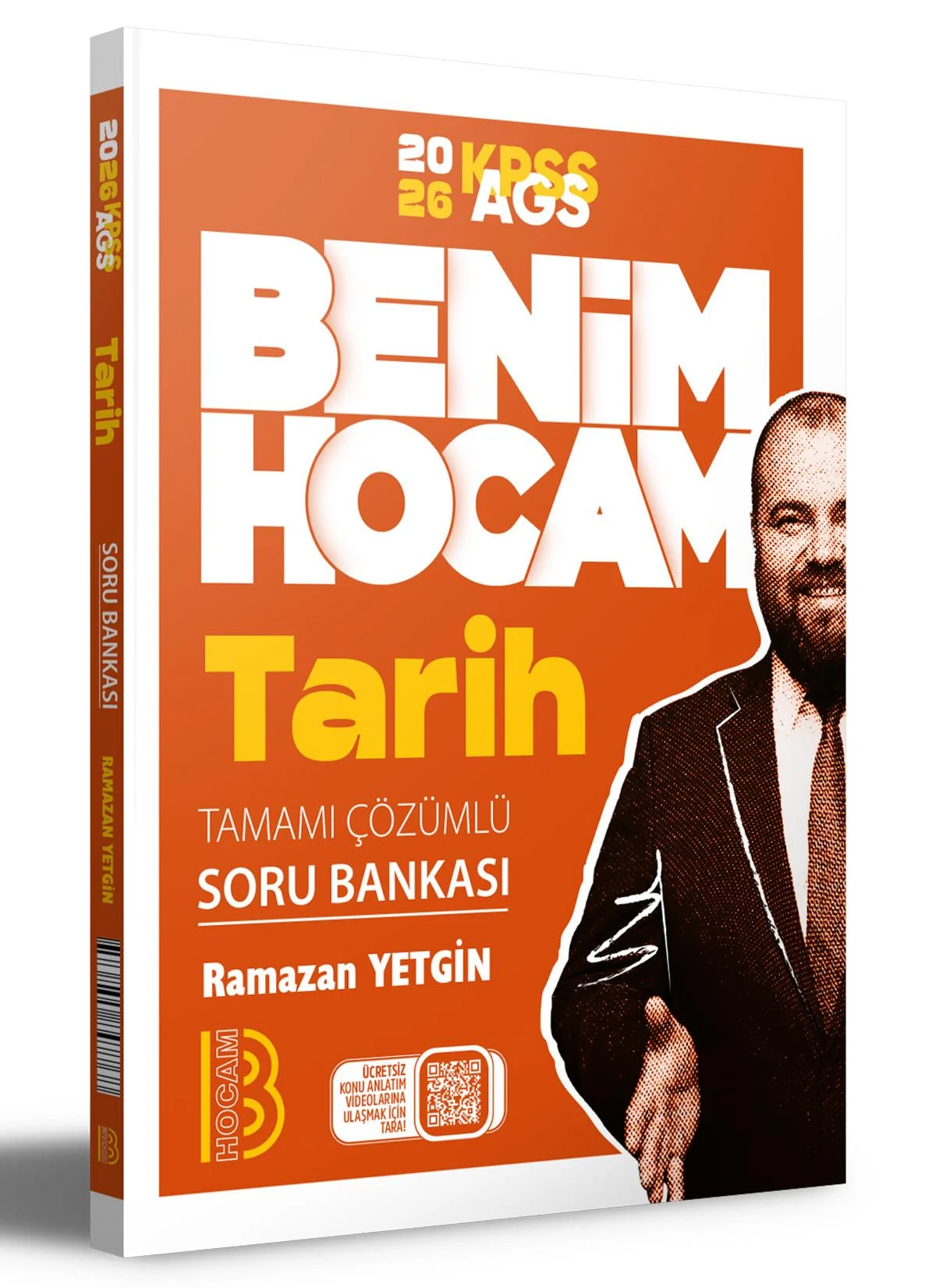 2026 KPSS AGS Tarih Tamamı Çözümlü Soru Bankası(RAMAZAN YETGİN)