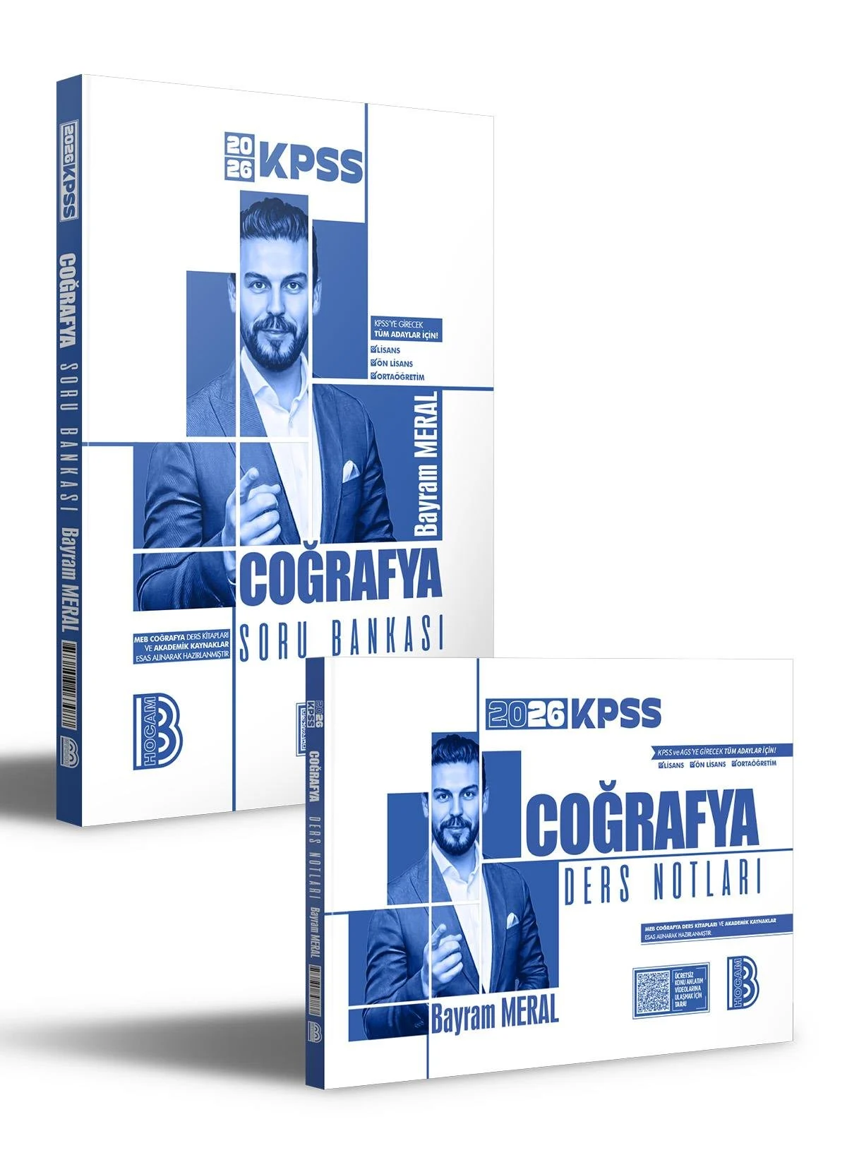 2026 KPSS Coğrafya Ders Notları ve Soru Bankası Seti(BAYRAM MERAL)