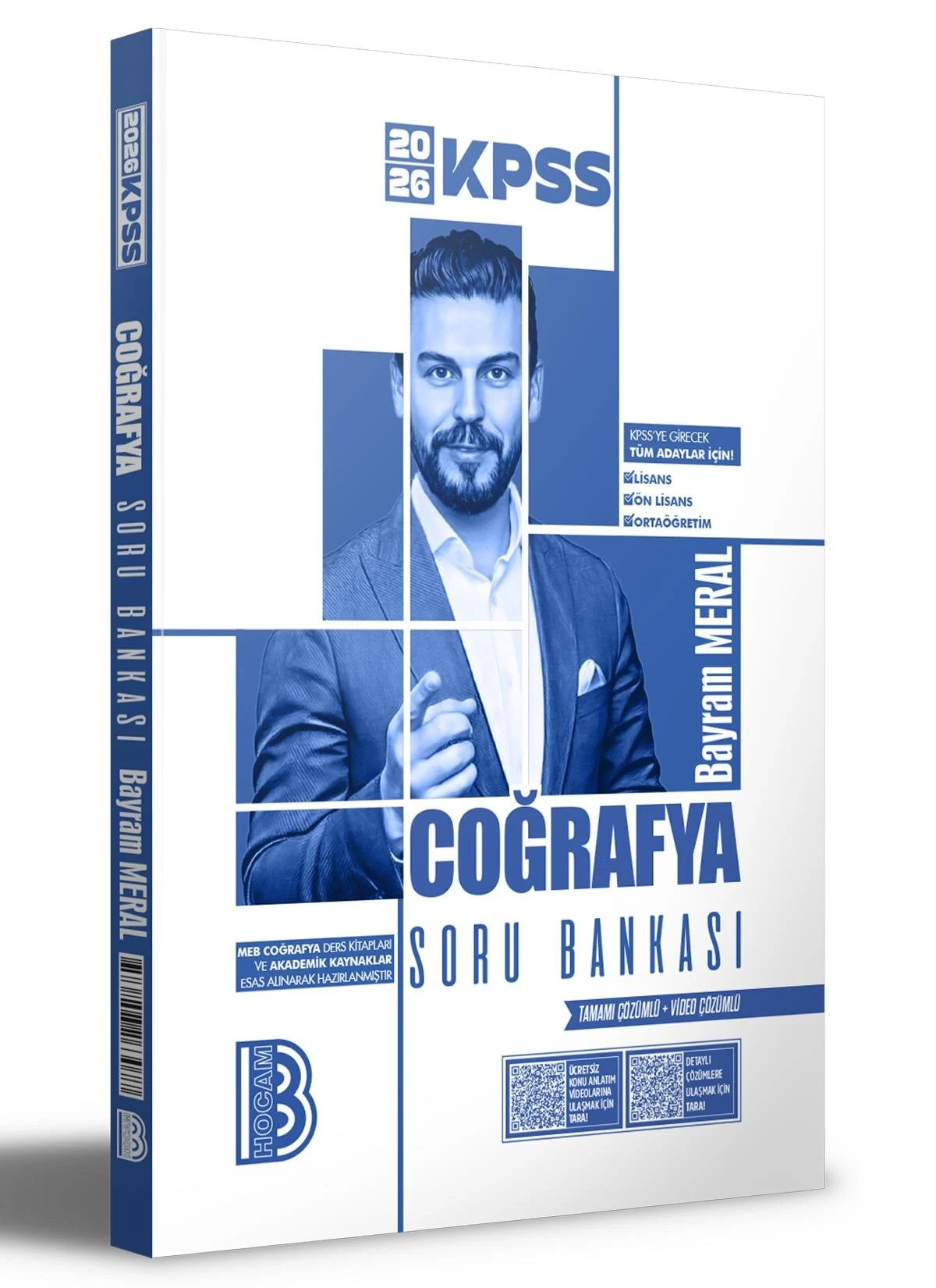 2026 KPSS Coğrafya Tamamı Çözümlü Soru Bankası(BAYRAM MERAL)