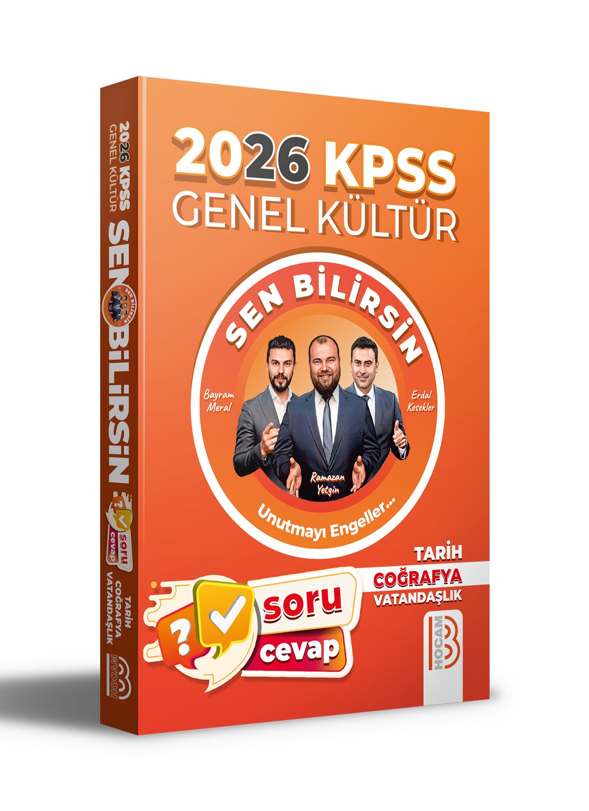 2026 KPSS Genel Kültür Sen Bilirsin Tarih-Coğrafya-Vatandaşlık Soru Cevap Kitabı(BM-EK-RY)