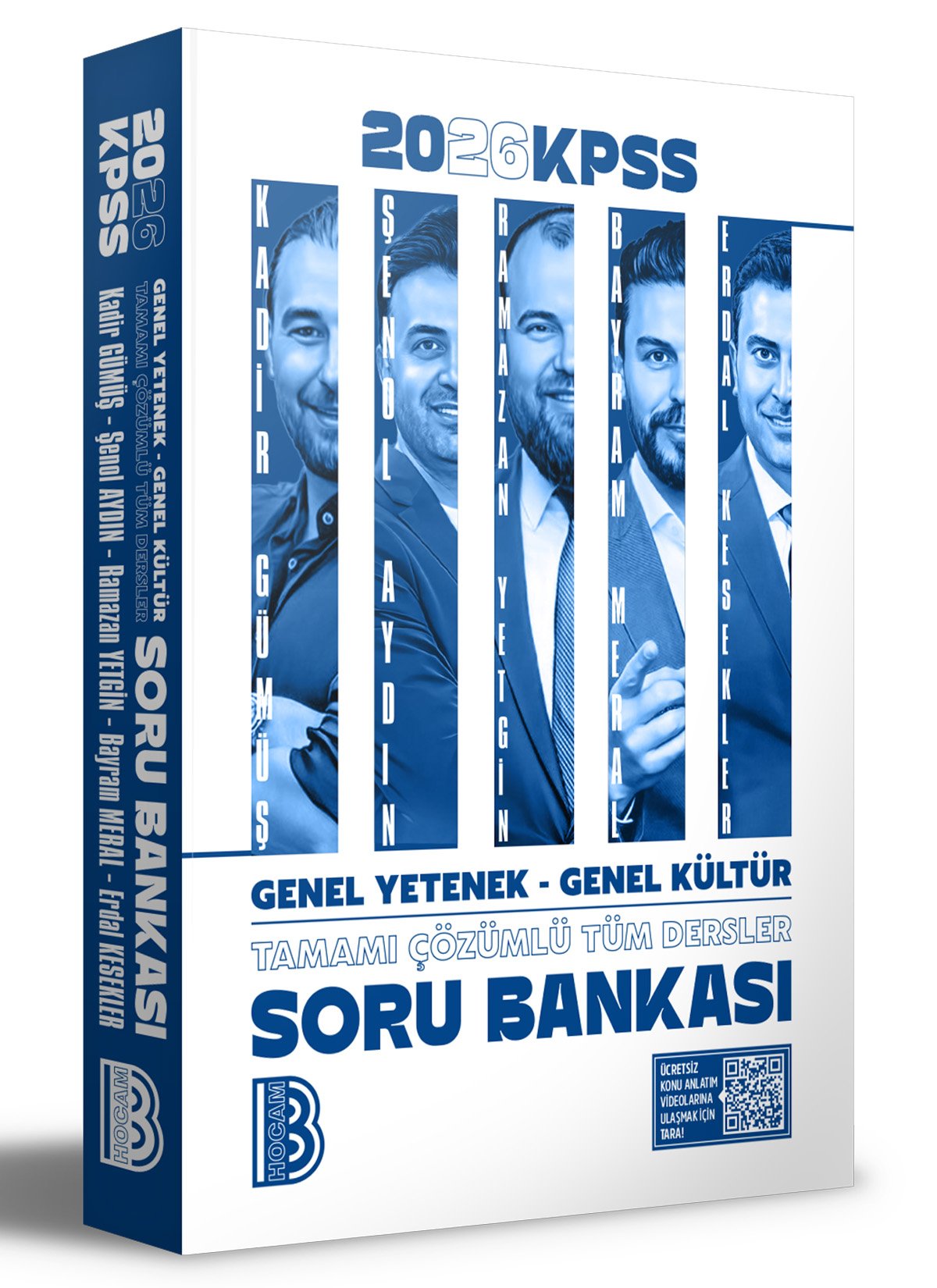 2026 KPSS Genel Yetenek Genel Kültür Tüm Dersler Soru Bankası(KG-RY-BM-EK-ŞA)