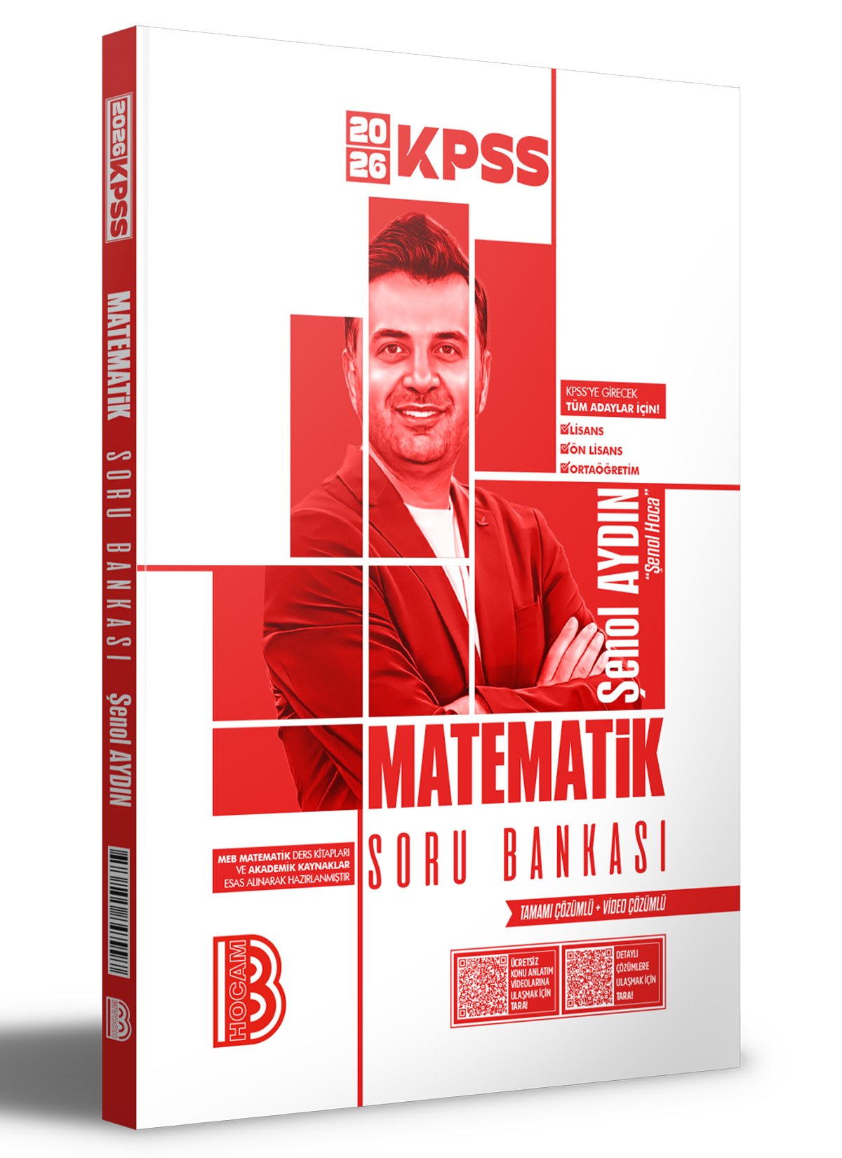 2026 KPSS Matematik Tamamı Video Çözümlü Soru BankasıŞenol AYDIN ( Şenol HOCA )