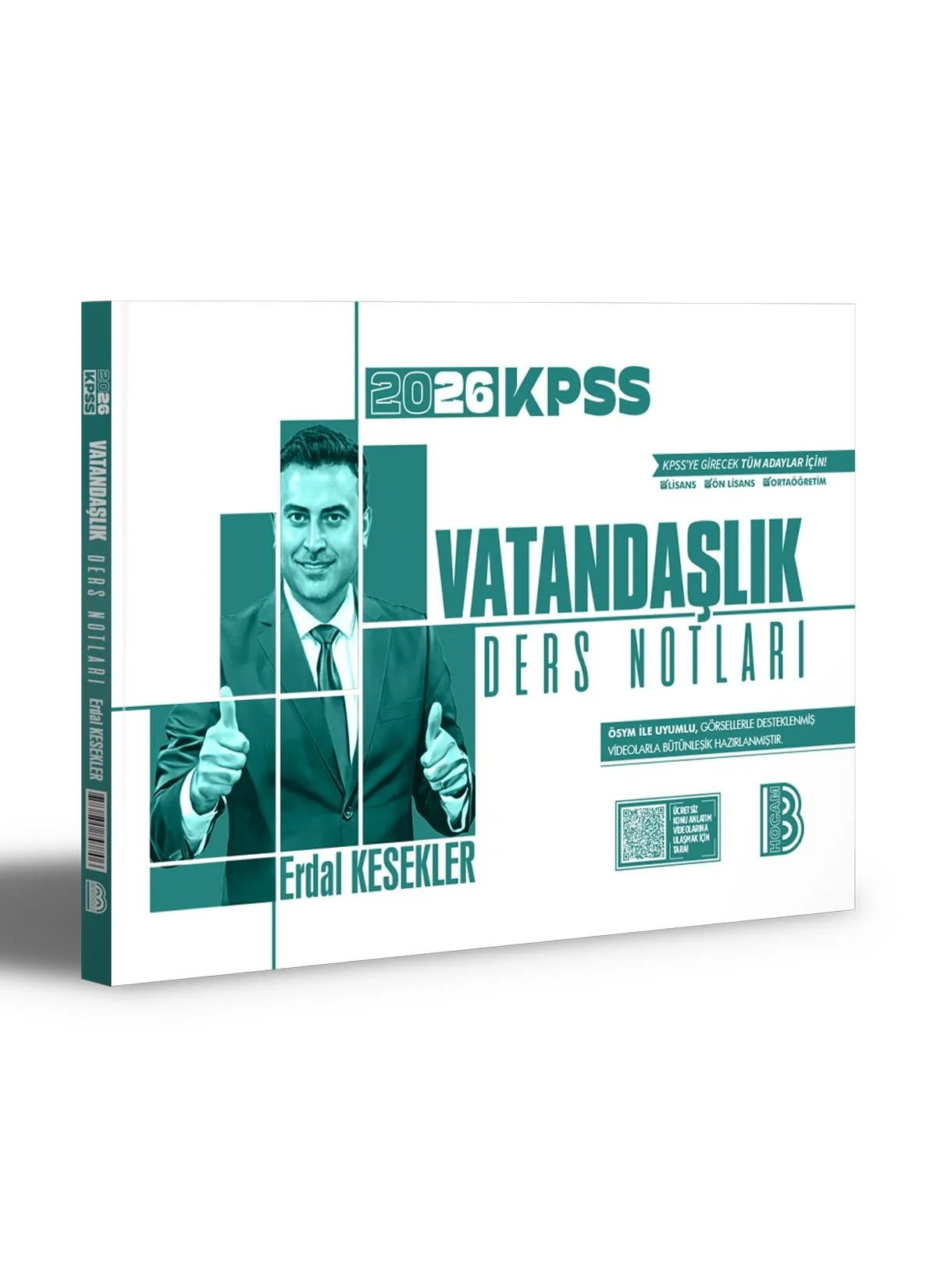 2026 KPSS Vatandaşlık Ders Notları(Erdal Kesekler)