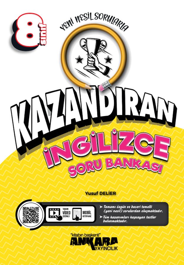 Ankara Yayıncılık 8. Sınıf Kazandıran İngilizce Soru Bankası