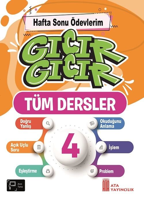 Ata Yayıncılık 2026 4. Sınıf Gıcır Gıcır Hafta Sonu Ödevlerim Tüm Dersler
